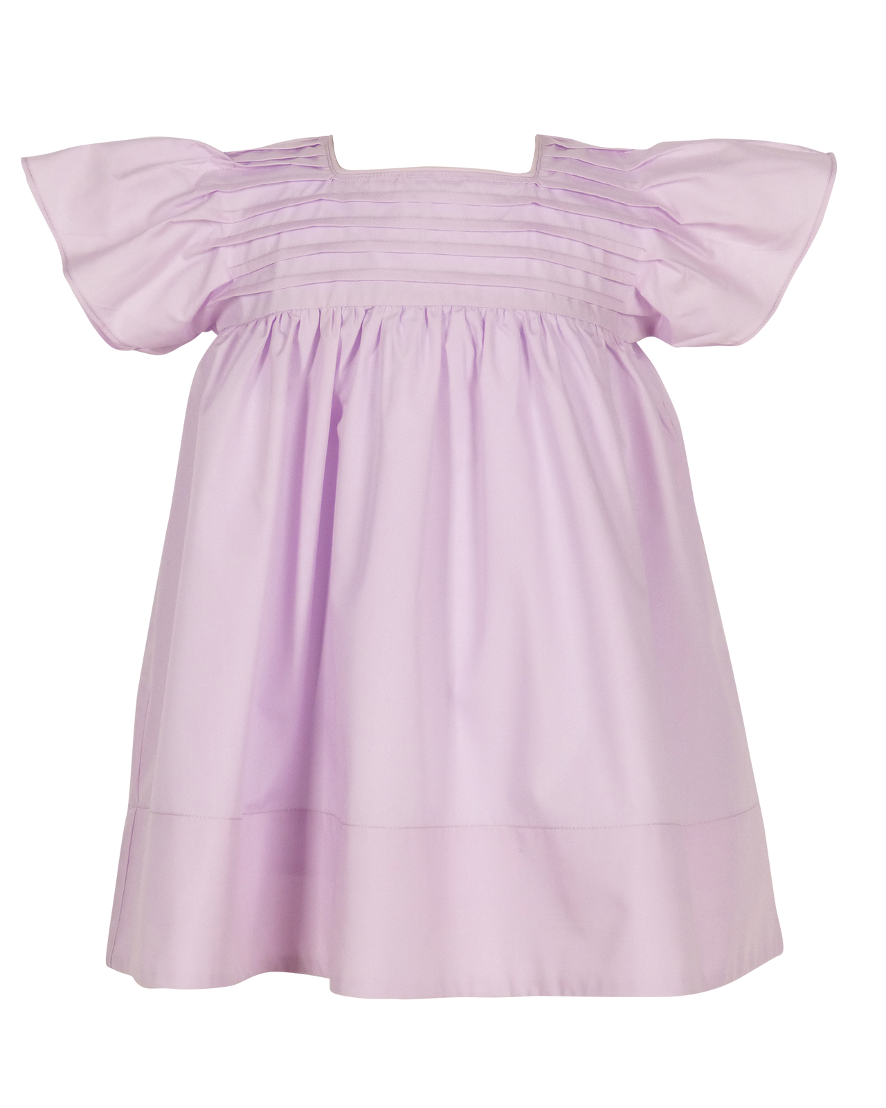 The Yellow Lamb Priscilla Pleated Dress Purple 5101