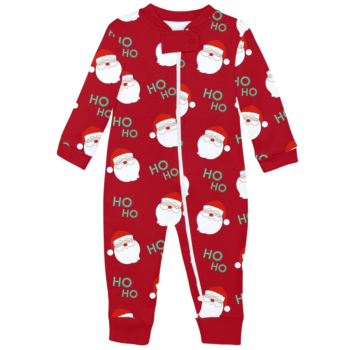 Lyda Baby Santa Zipper Footie PP600SS-7330RD 5207