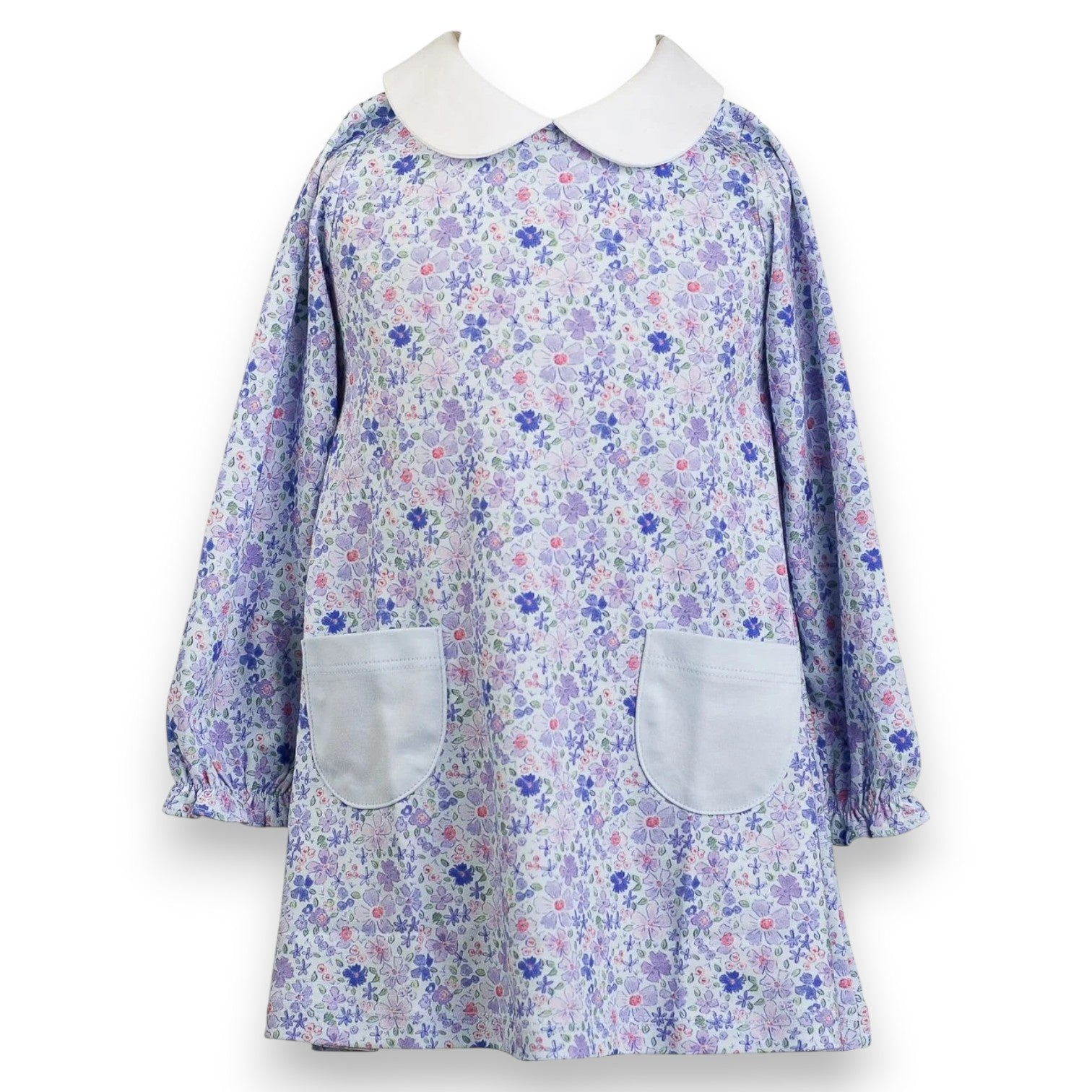 Proper Peony Iris Garden LS Dress 5307
