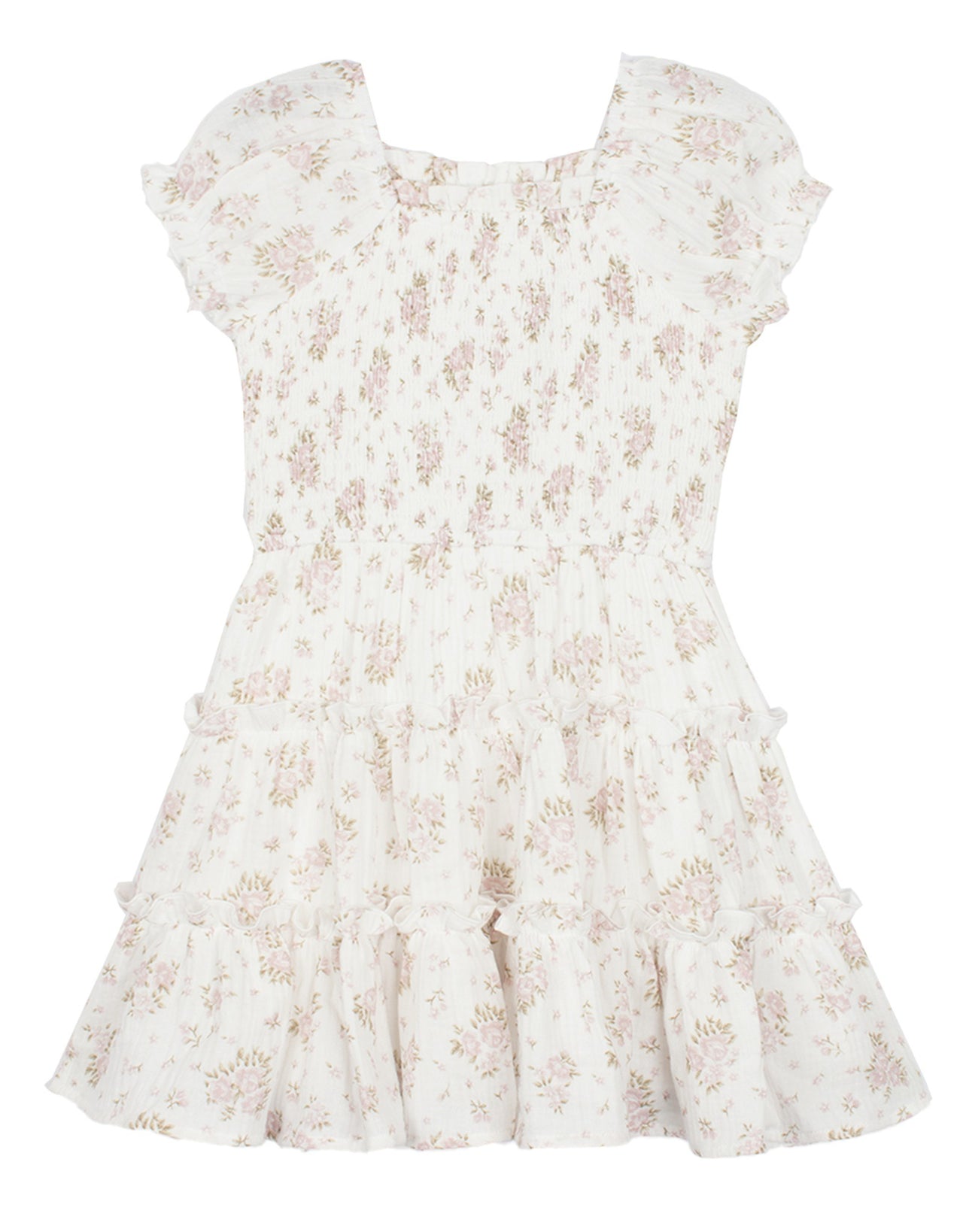 Isabella & Chloe Rose Garden Dress White 7308WE 5201