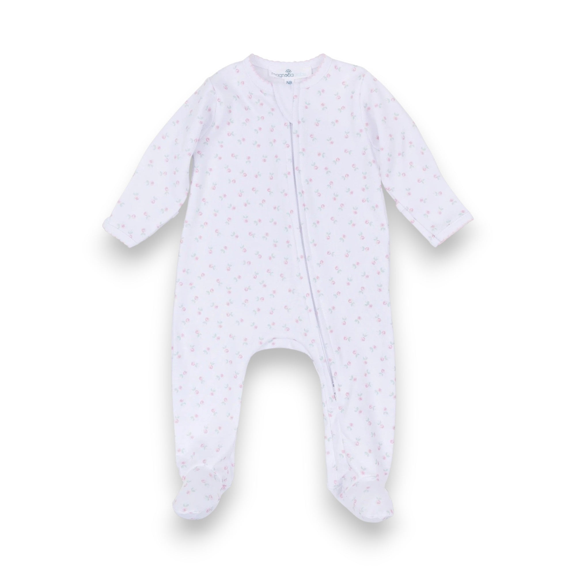 Magnolia Baby Juliette's Classics Pink Printed Footie 2296-400P 5304