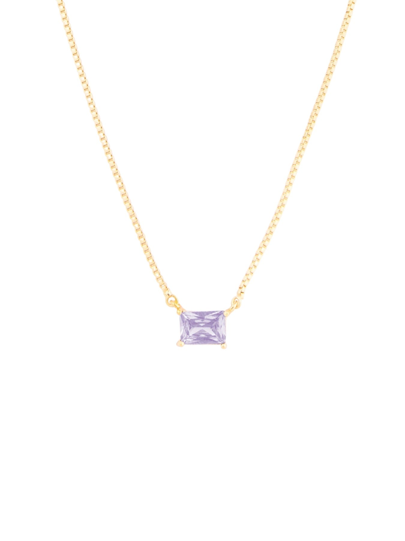 Michelle McDowell MM Girl 18k Gold Plated Birthstone Necklaces