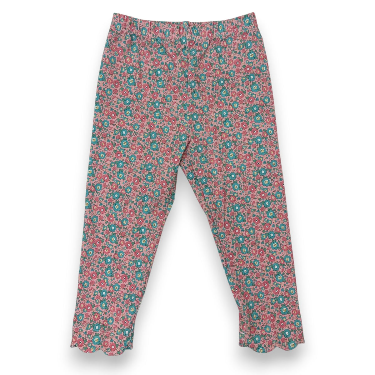True Pink/Turq Floral Leggings 2139 5309