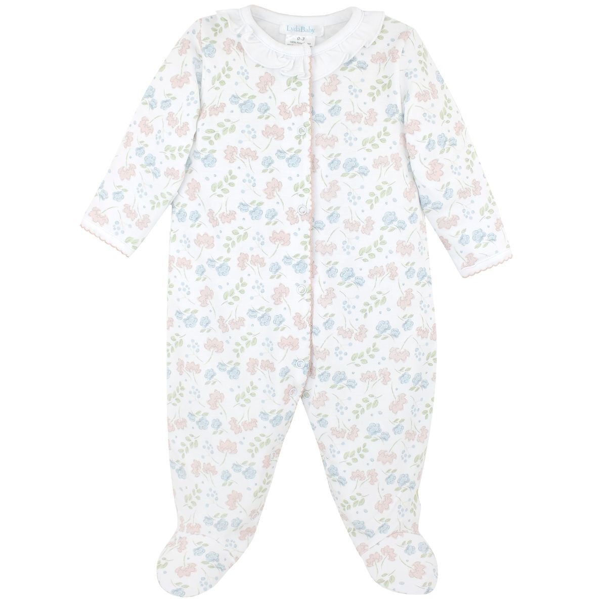 Lyda Baby Liberty Floral Footie PP03CB-7313 5207