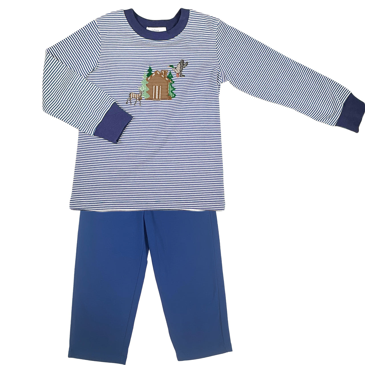 Ishtex Log Cabin Boy's Pants Set 5F092 5208