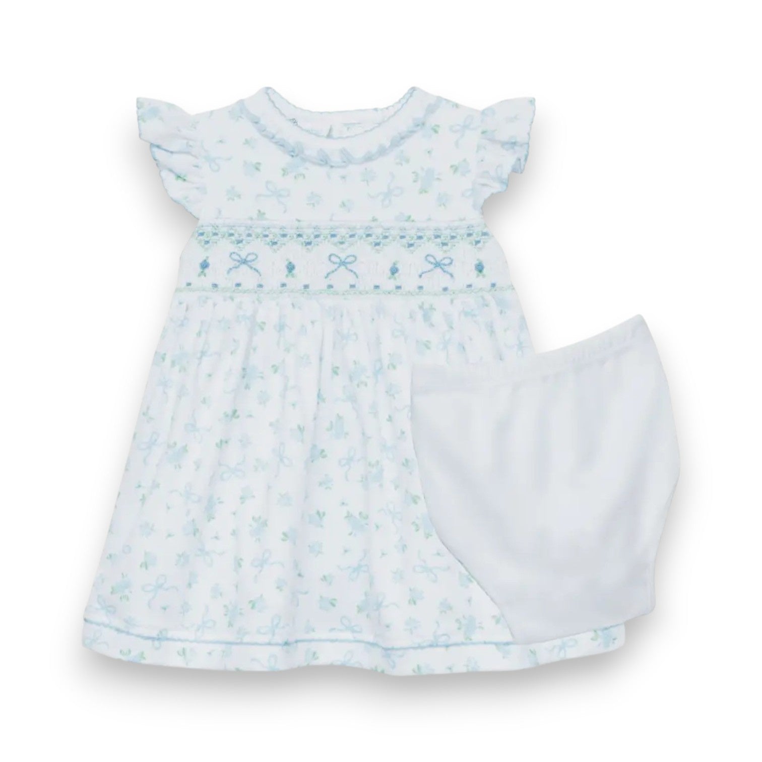 Magnolia Baby Eloise's Classics Smocked Flutters Dress Set 2280-855 5305