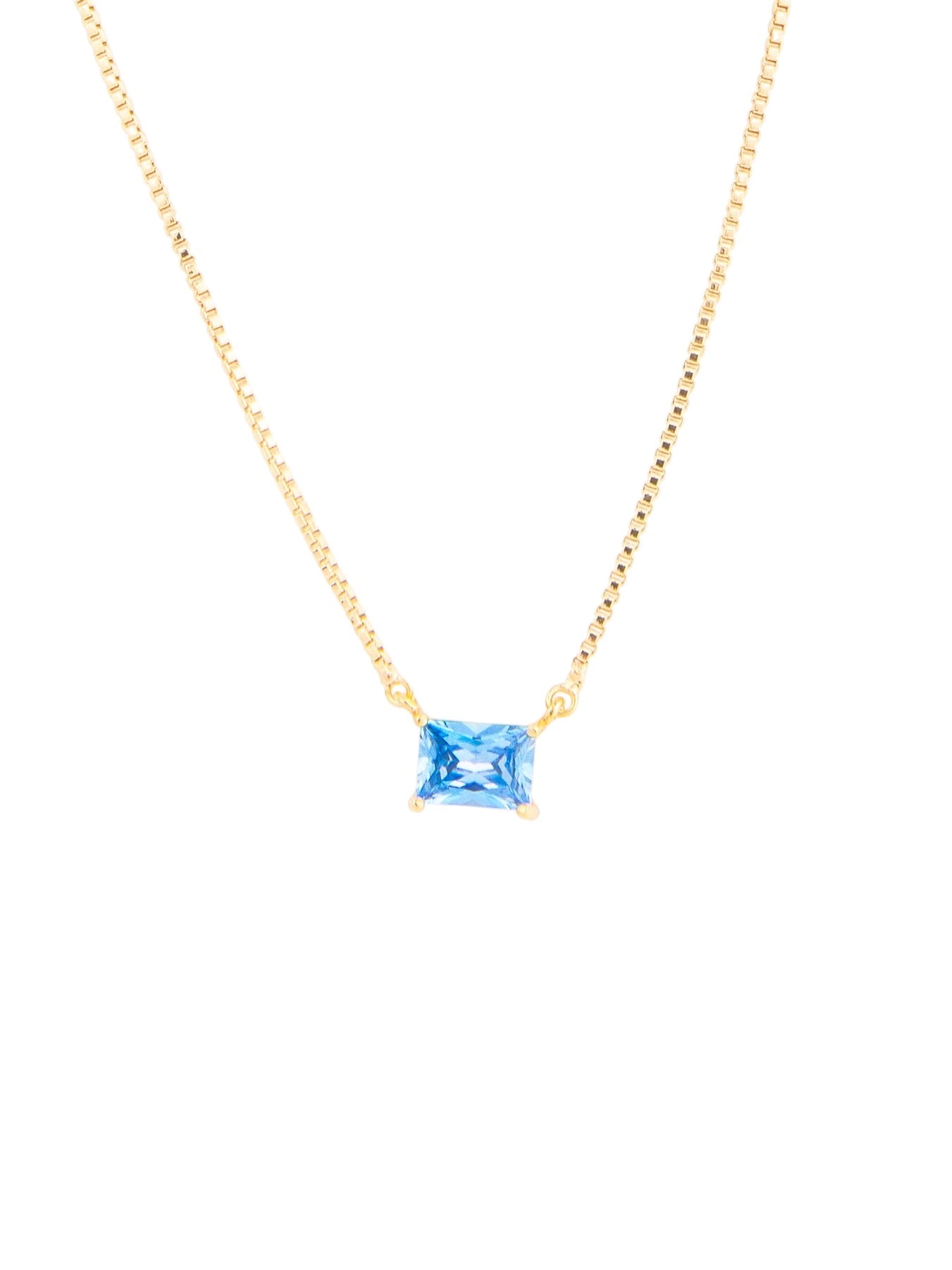 Michelle McDowell MM Girl 18k Gold Plated Birthstone Necklaces