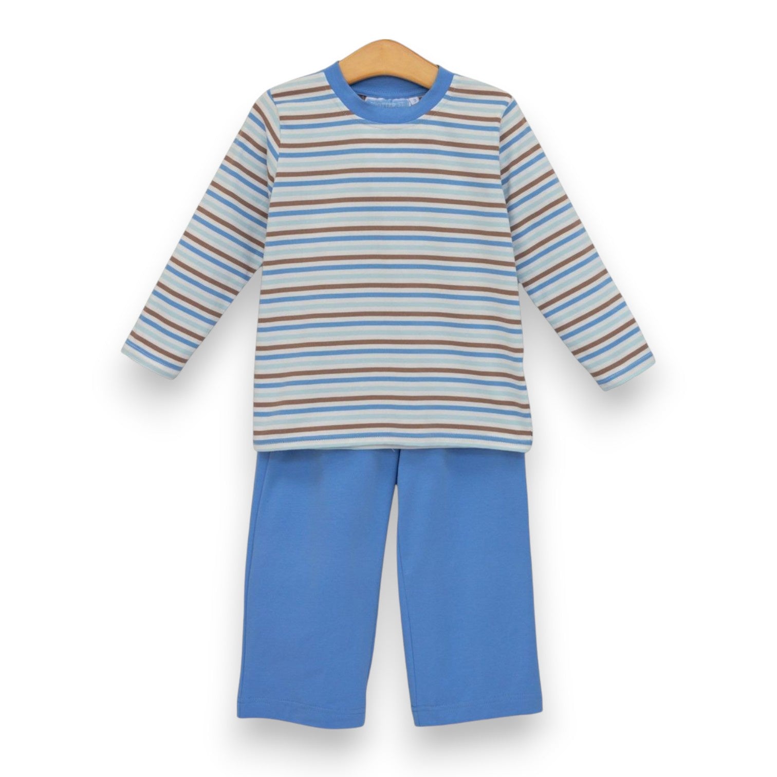 Trotter Street Kids Miller Pant Set Hamptons Stripe TSK-03141 5307