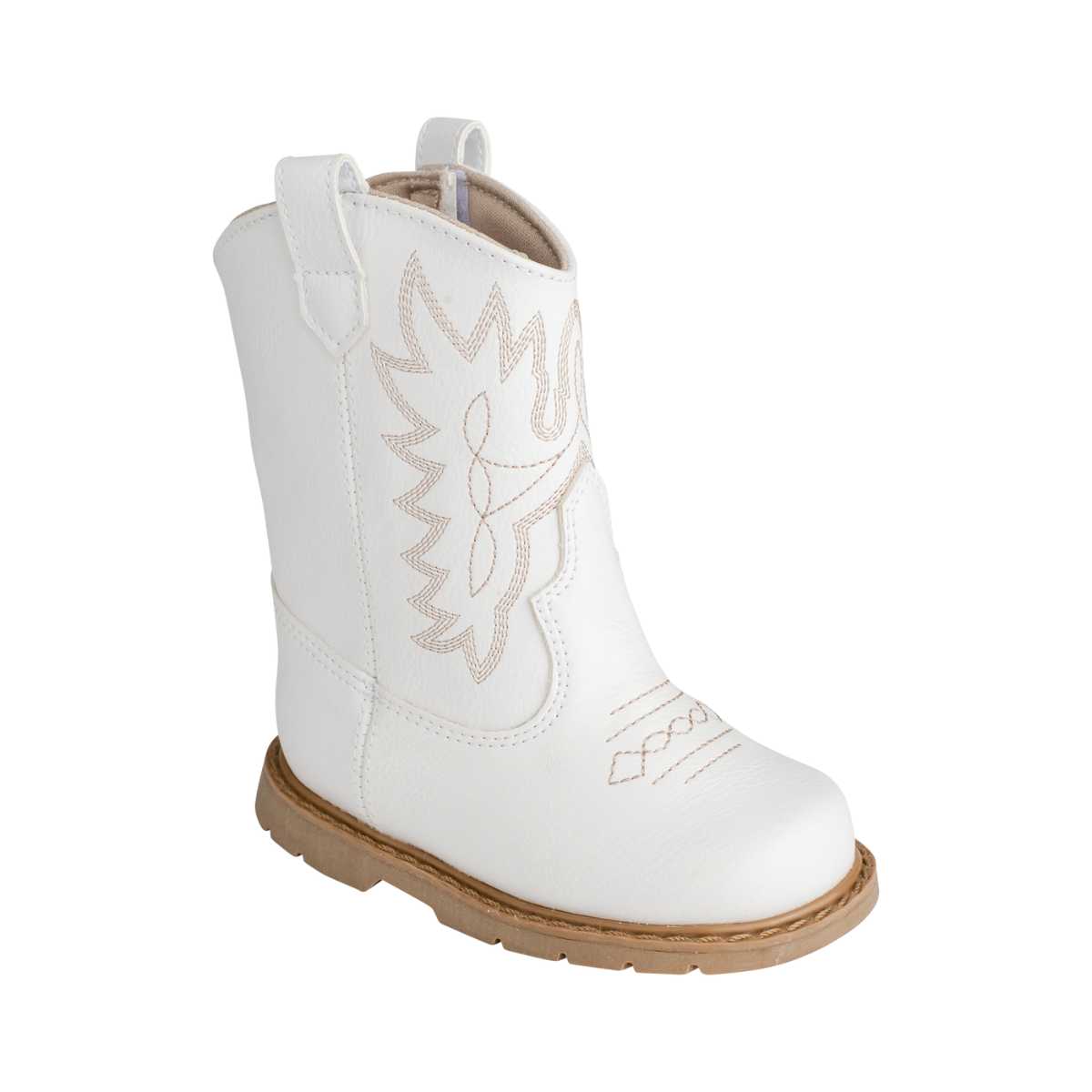 Baby Deer Miller White Cowboy Boot 6205