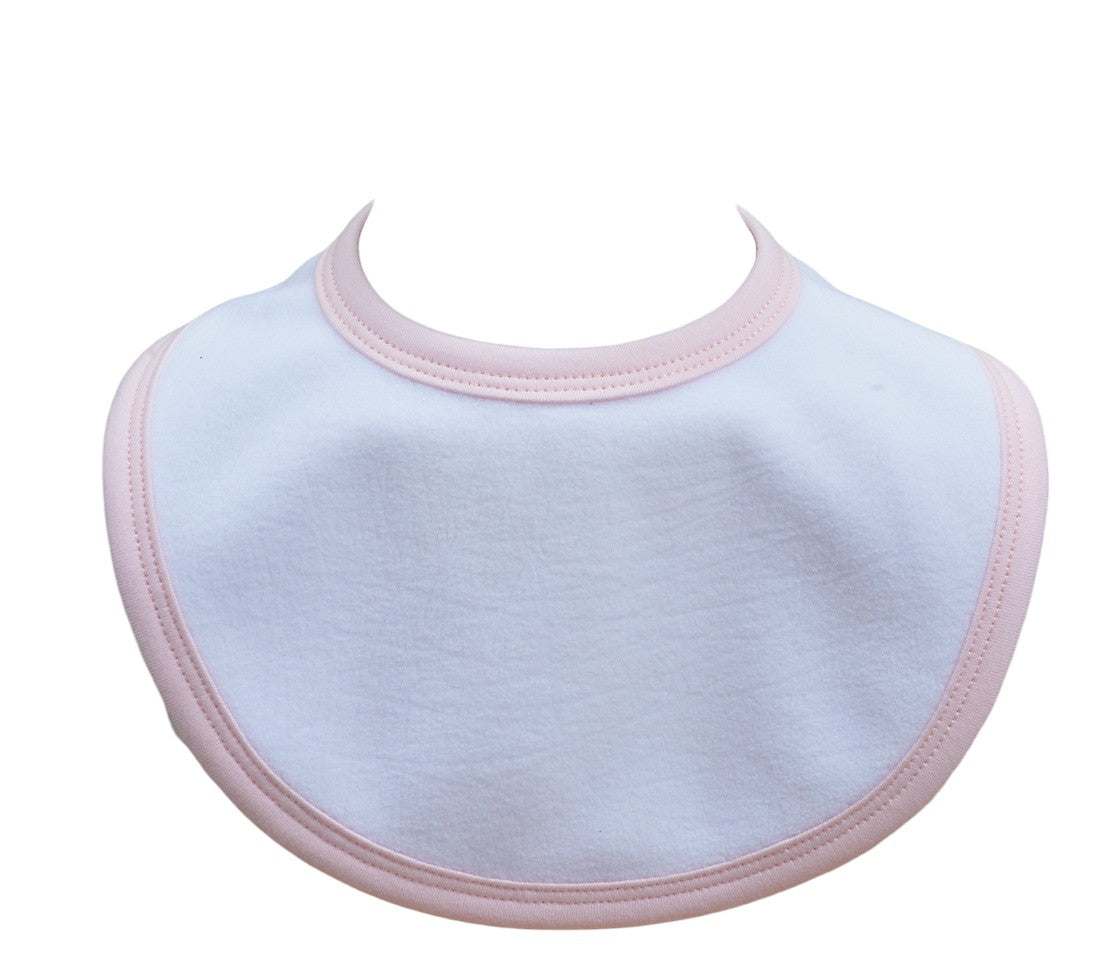 Optco Infant Round Flannel Bib
