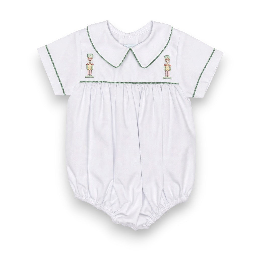Auraluz White/Green Check Boy Bubble Soldier 636X