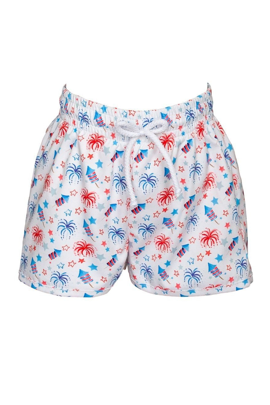 Proper Peony Patriotic Boy Trunks 5202