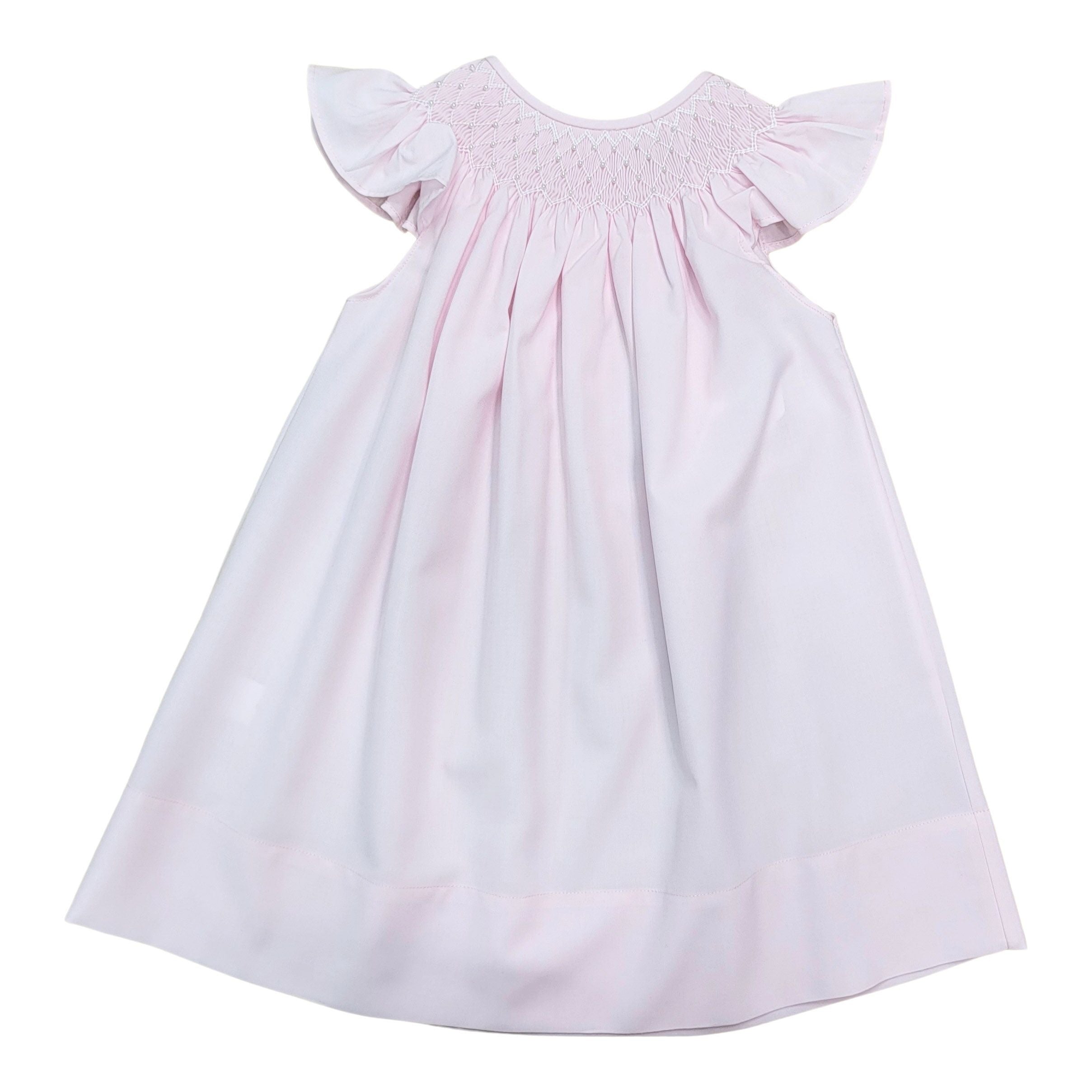 Sweet Dreams Catherine Pearl Pink Smocked Dress MT27PM 5202