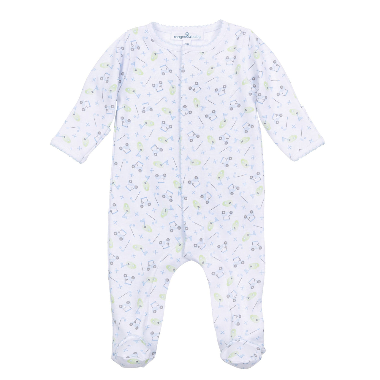 Magnolia Baby Tiny Tee Time Printed Footie LB 2298-400P 5202