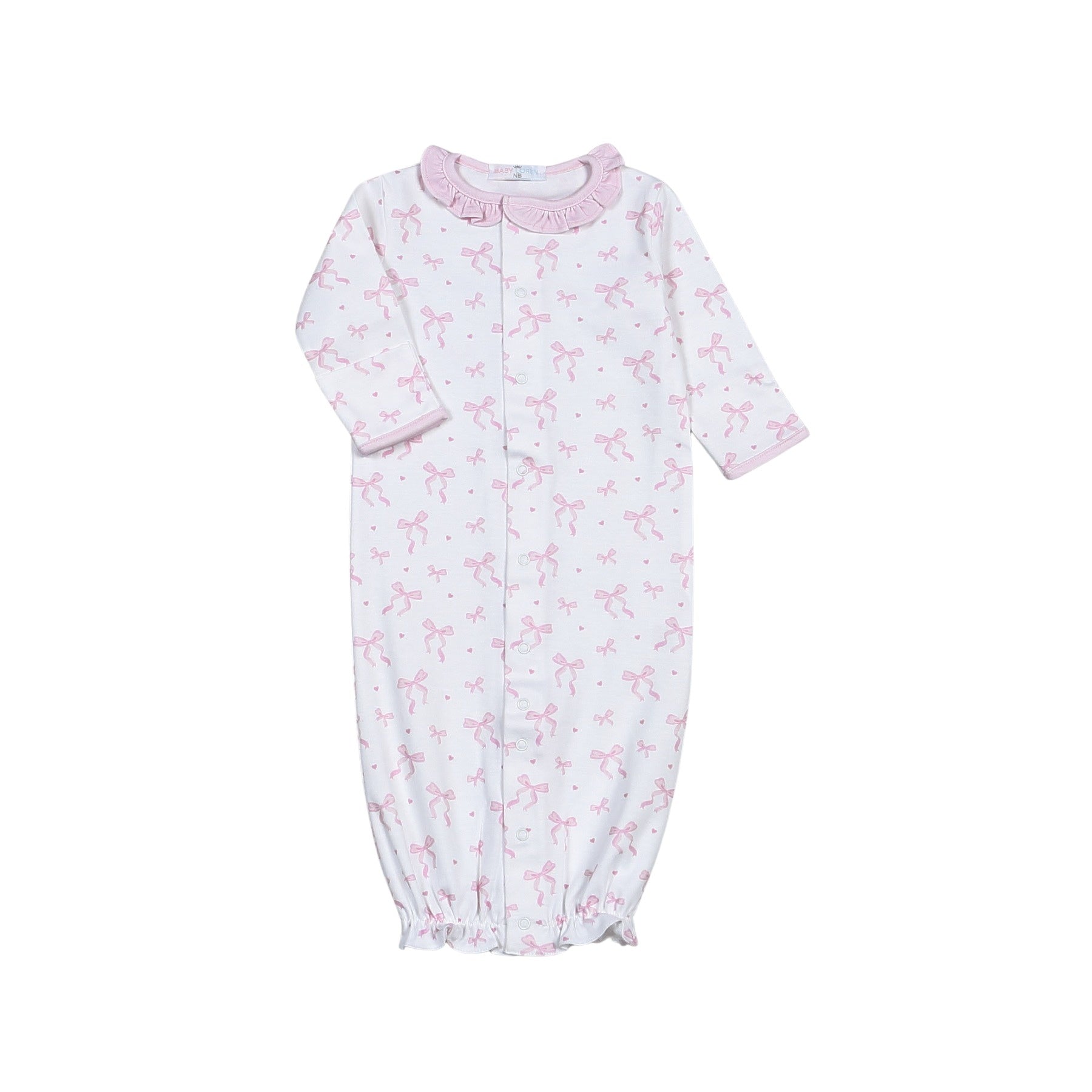 Baby Loren Pink Bows Pima Converter PCQ-011 5207