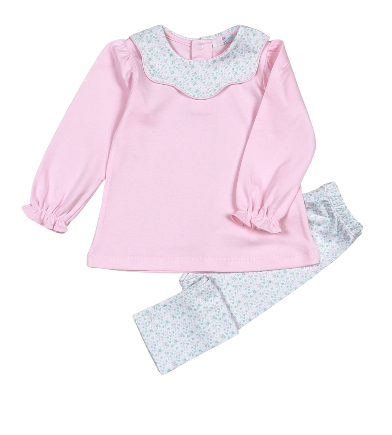 Baby Loren Nicolle Scallop Pima Pants Set NCL-120 5207