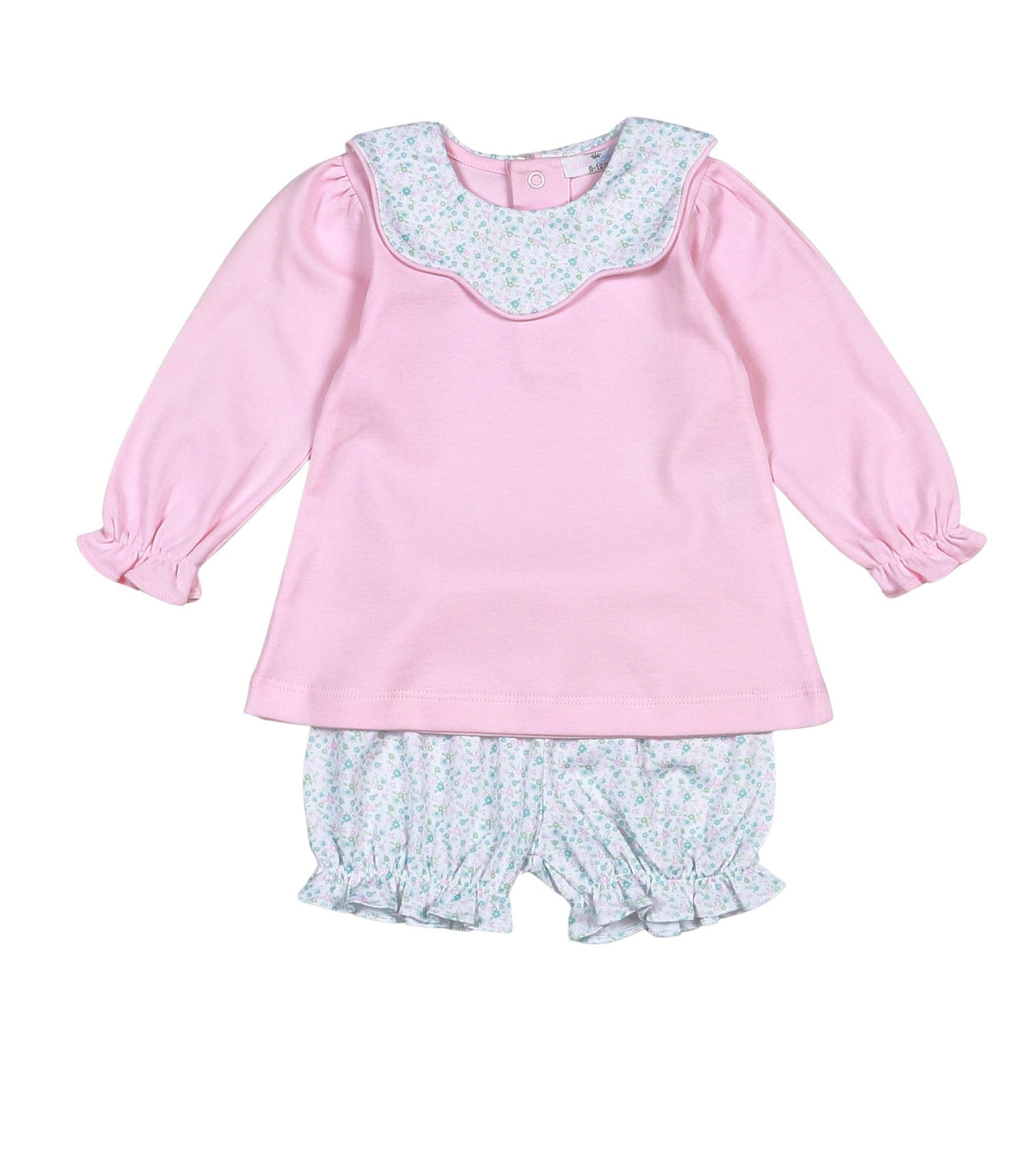 Baby Loren Nicolle Scallop Pima Bloomer Set NCL-132 5207