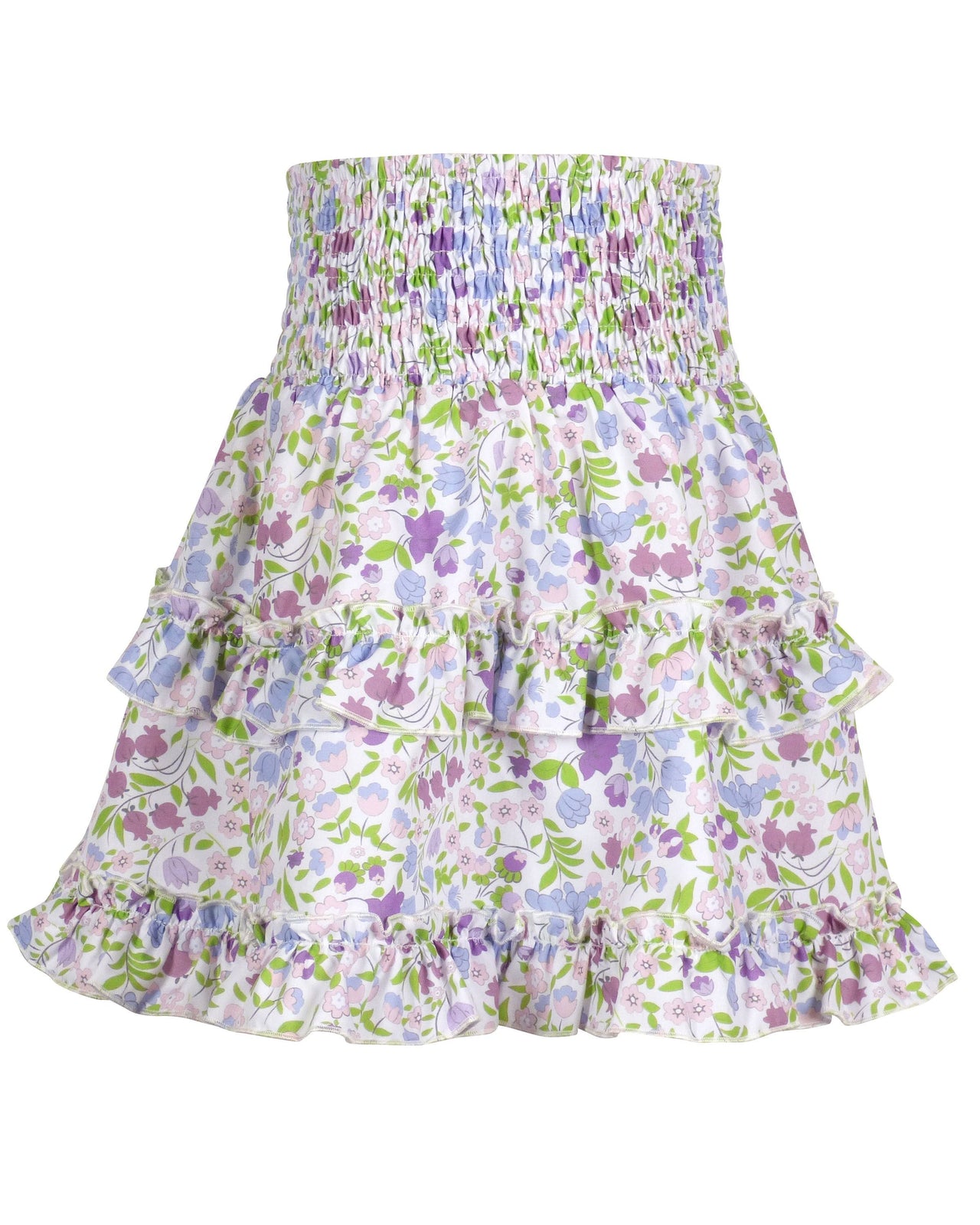 The Yellow Lamb Ivy Skirt Mulberry Floral 5108