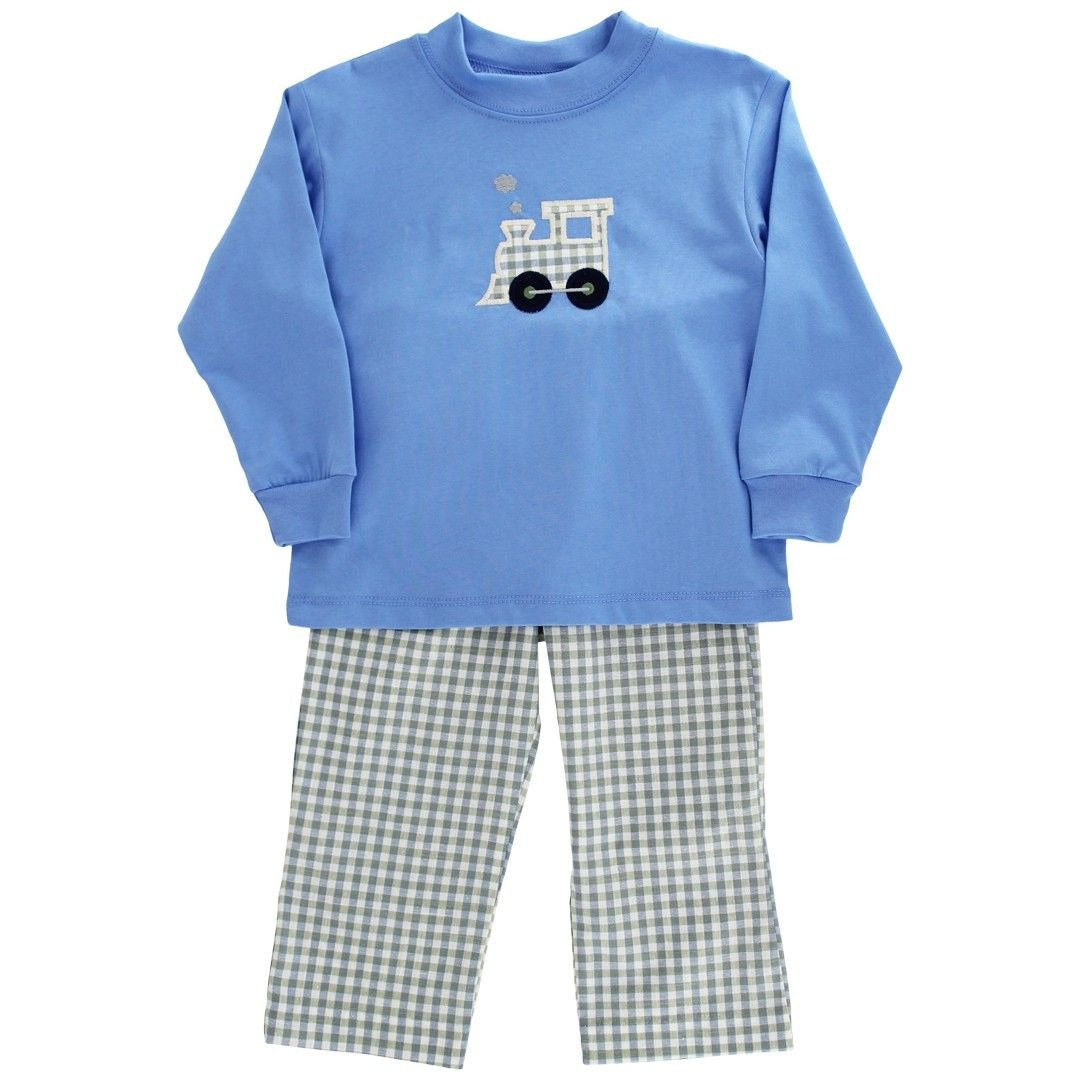 Bailey Boys Little Locomotive Boys Pant Set 25505-PTSB 5206