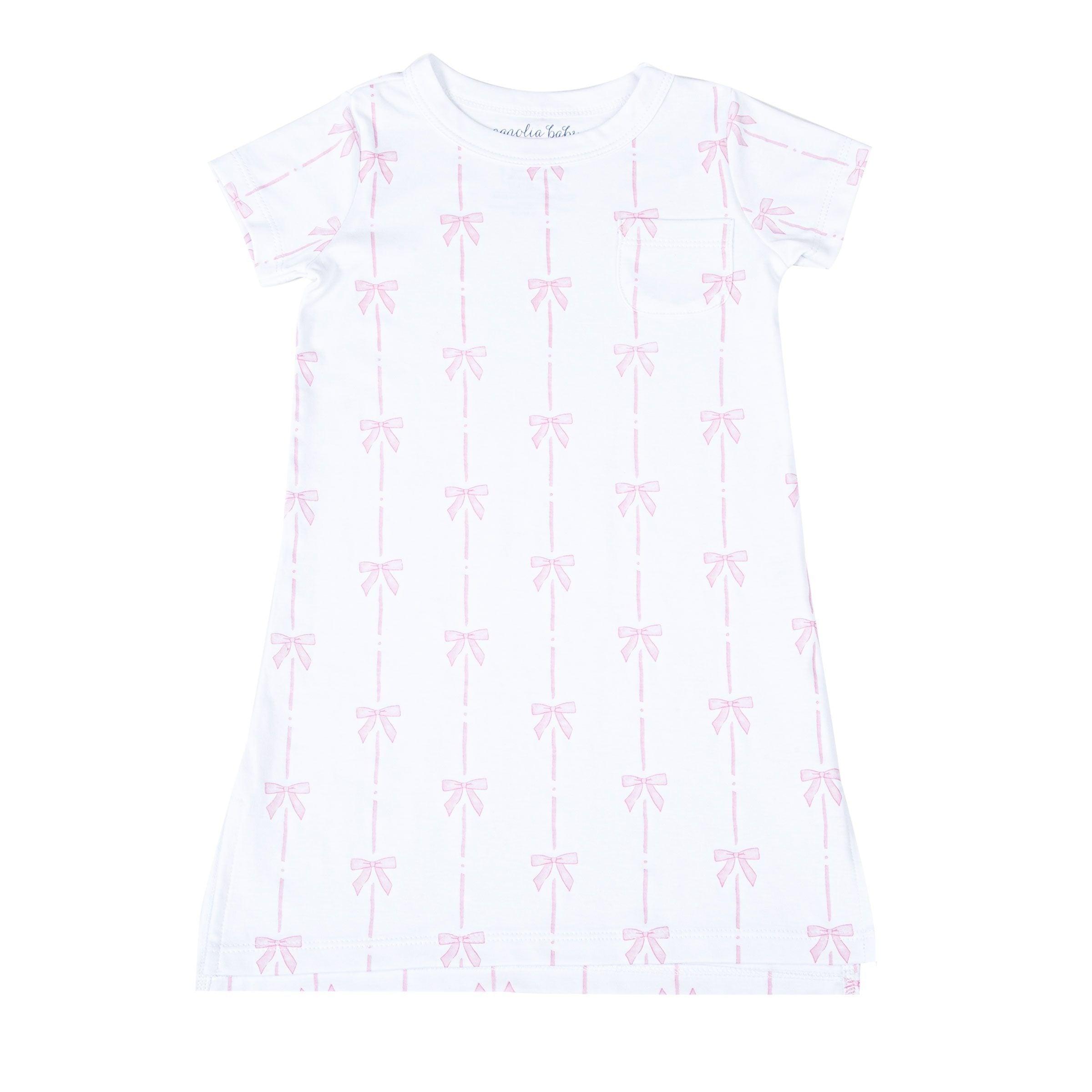 Magnolia Baby Amelia's Classics Girl's S/S Nightdress Pink 2060-1010P 5205