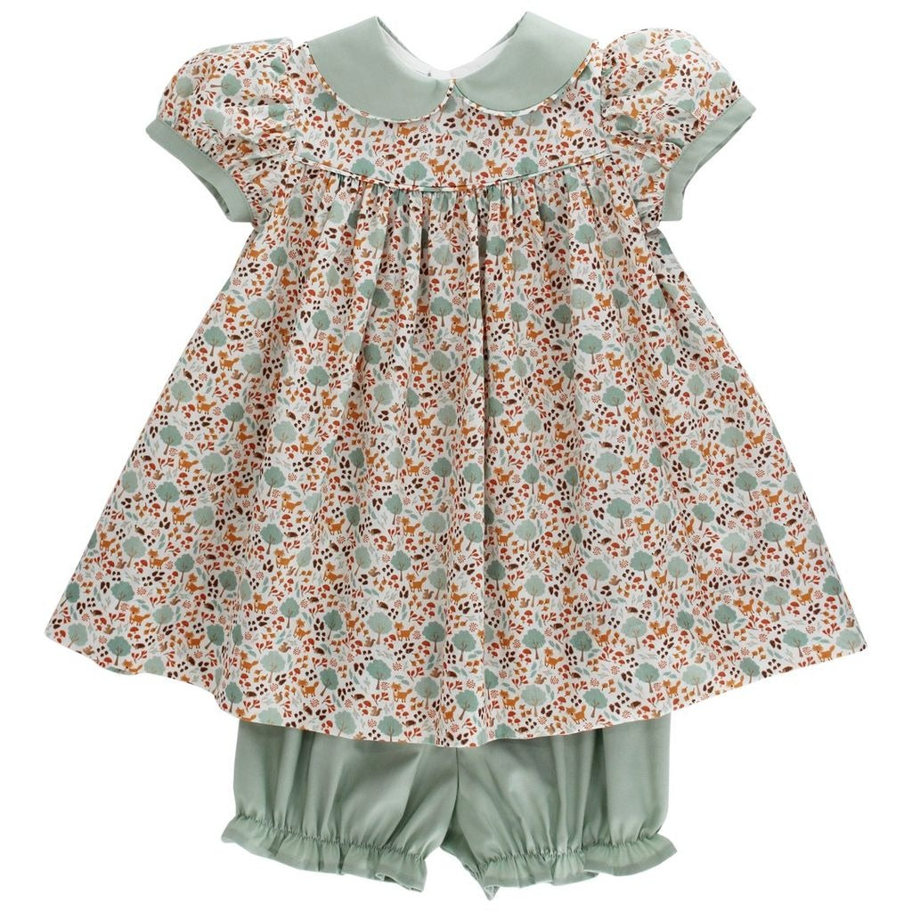Bailey Boys Baby Float Dress Woodland Friends 25814-FL 5207