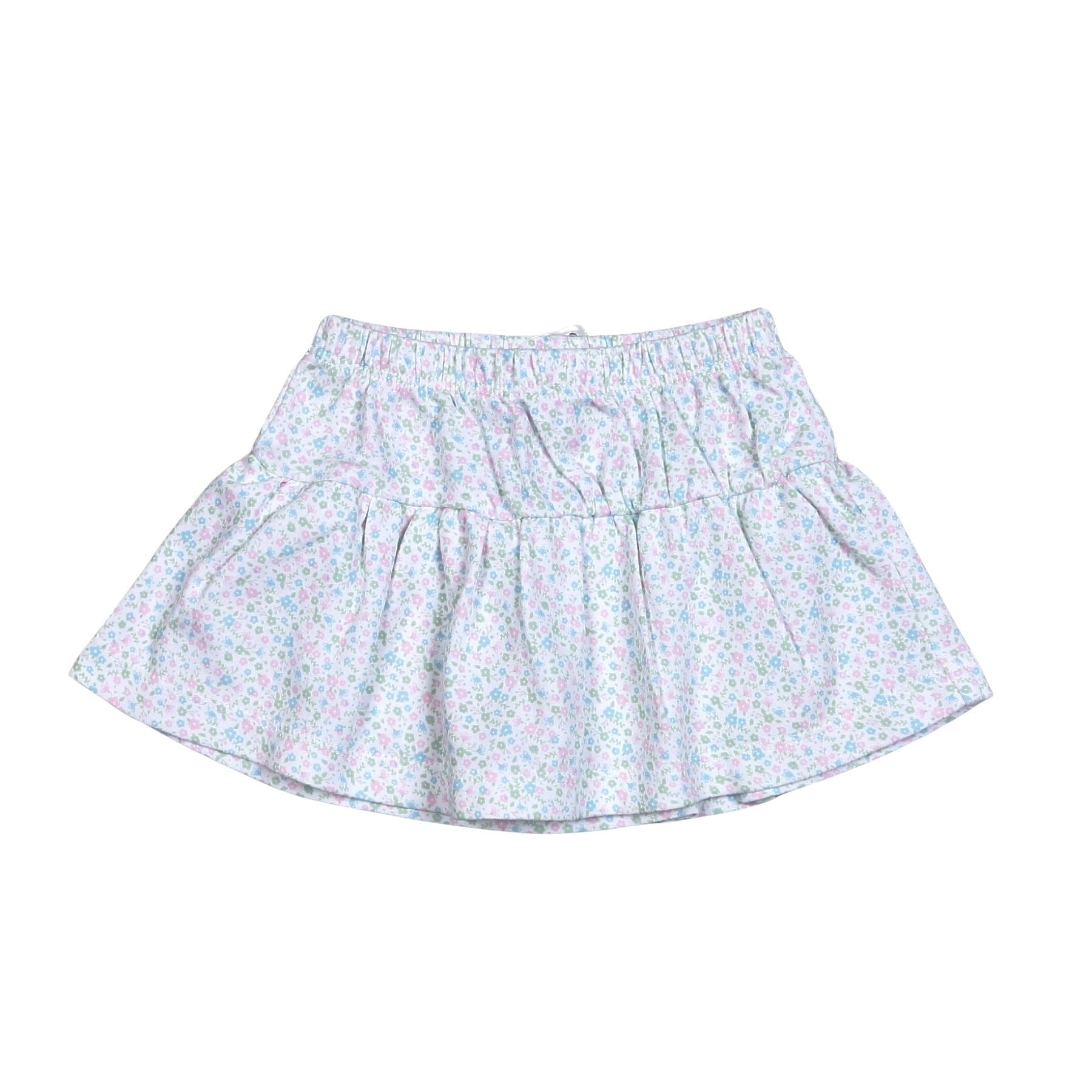 Baby Loren Mini Floral Pima Skort Pink MFL-260 5201