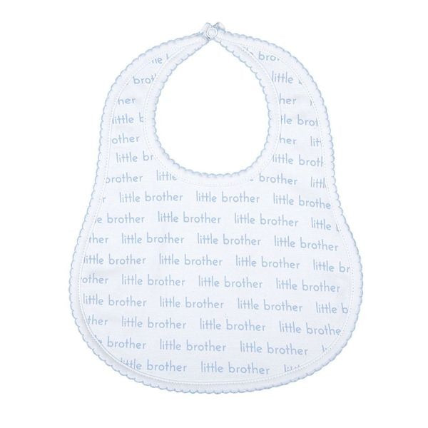 Magnolia Baby Brother and Sister F24 Printed Bib 1314-51P 5107