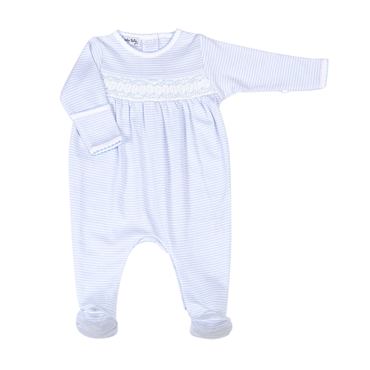 Magnolia Baby Mini Stripes Smocked Footie 4452-415 5109