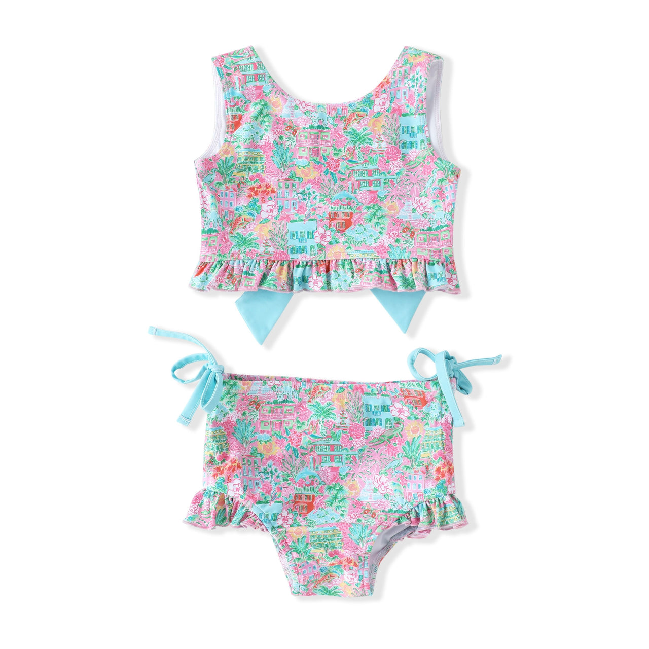 Swoon Baby Girl UPF 50 2pc Swim SBS2586 5201