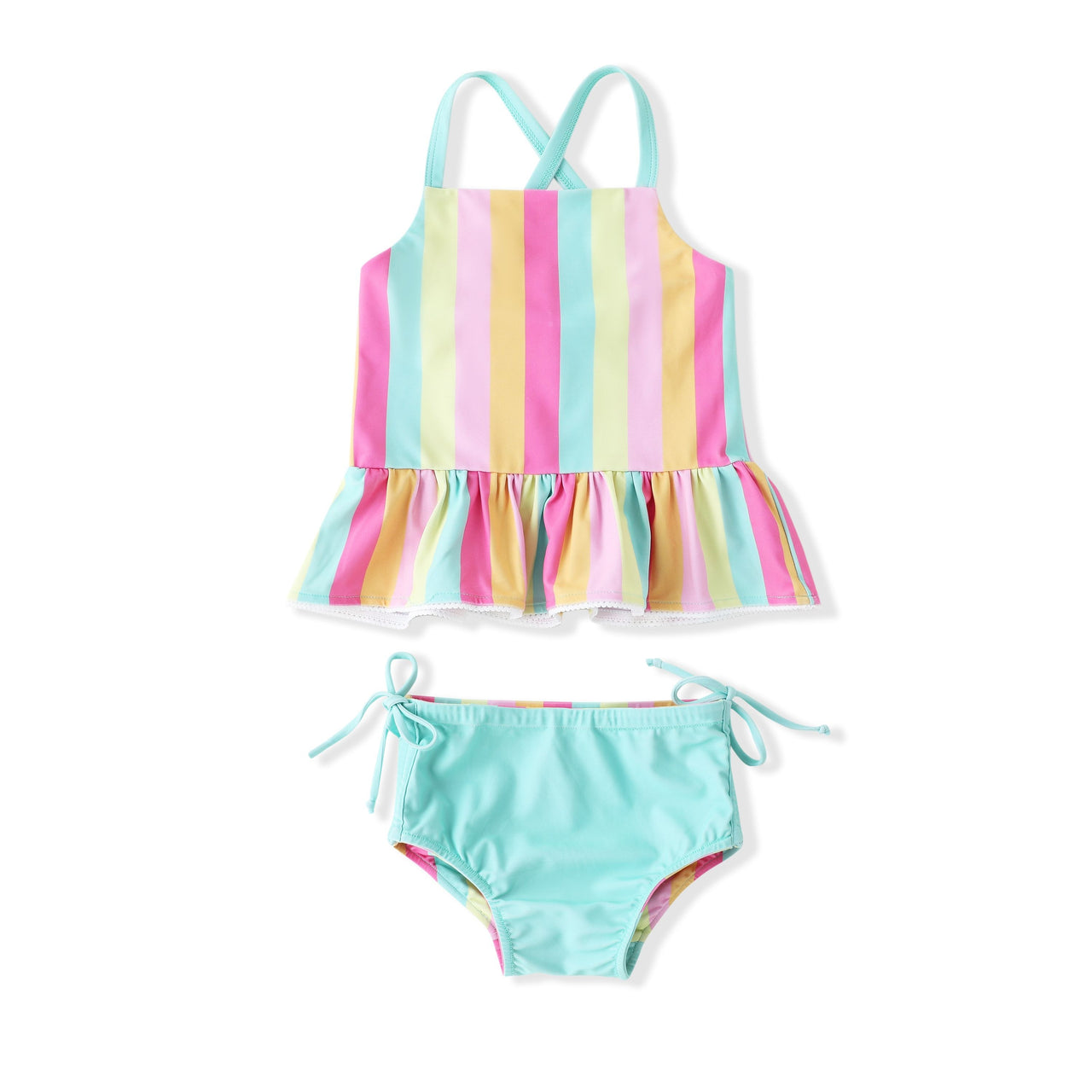 Swoon Baby UPF 50 Girl 2pc Swim SBS2573 5201