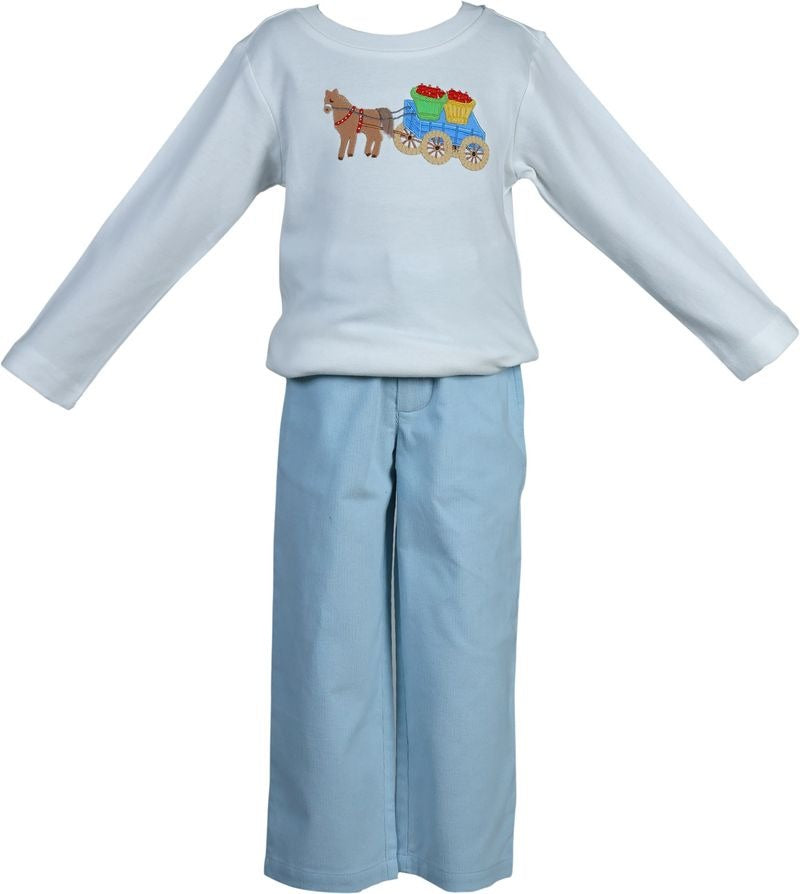 Cotton Kids Horse Cart Tee & Pant Set CK 5119 5207
