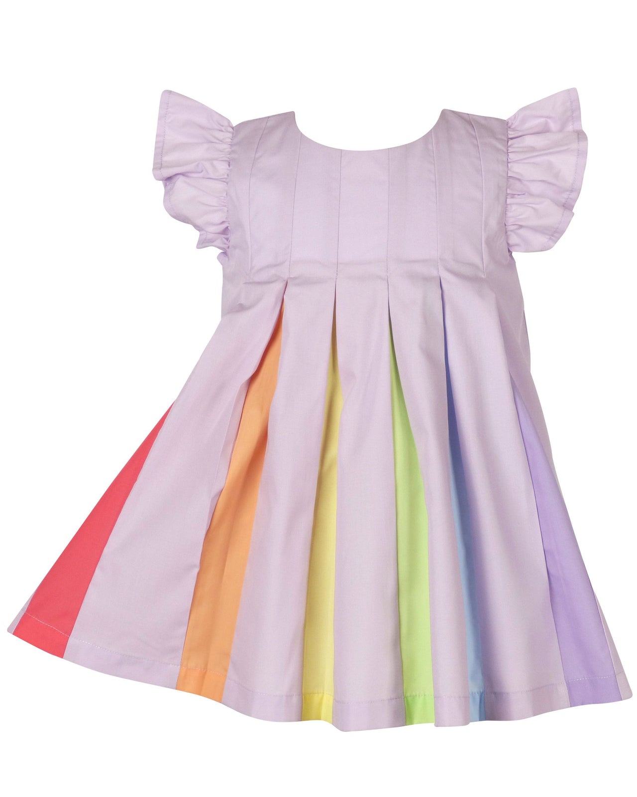 The Yellow Lamb Rainbow Dress Purple SS25-1 5202