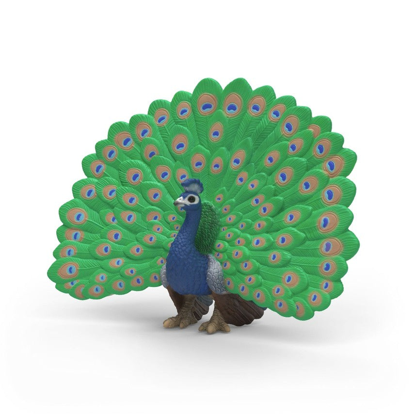Schleich peacock