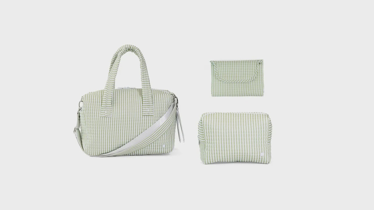 TRVL Quilted Stroller Bag Bundle (3 Piece)