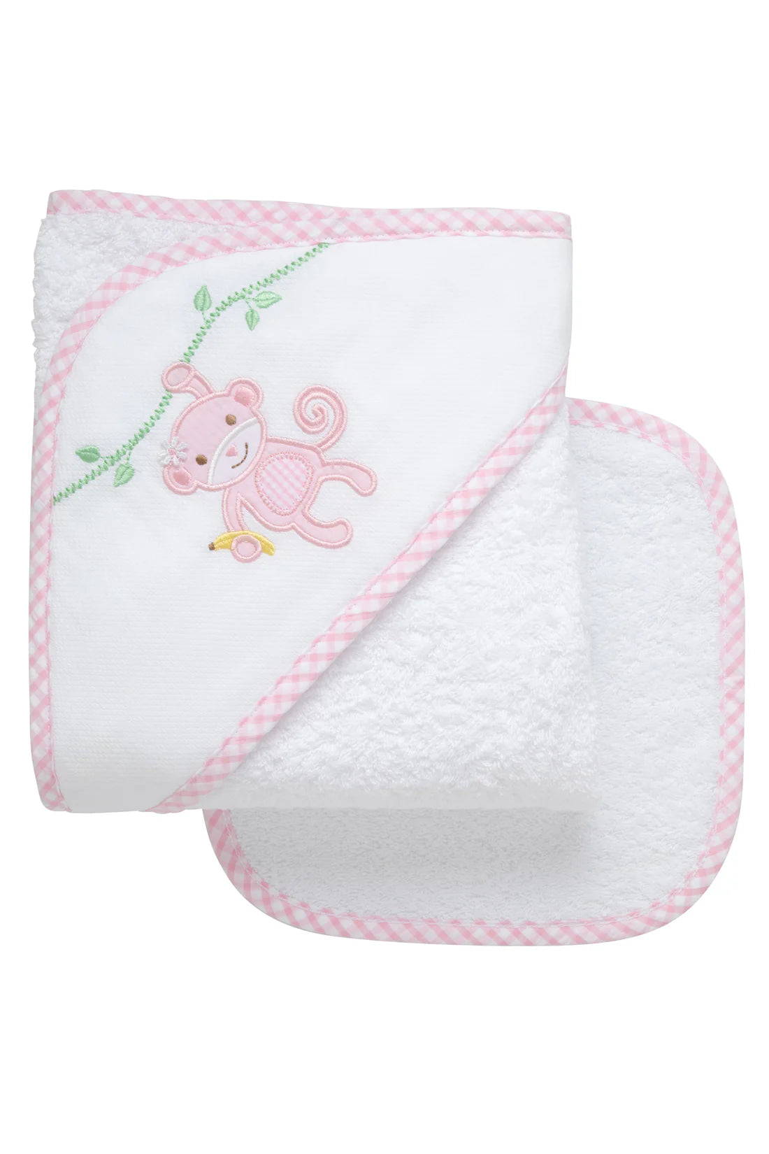 3 Marthas applique hooded towel set NEW