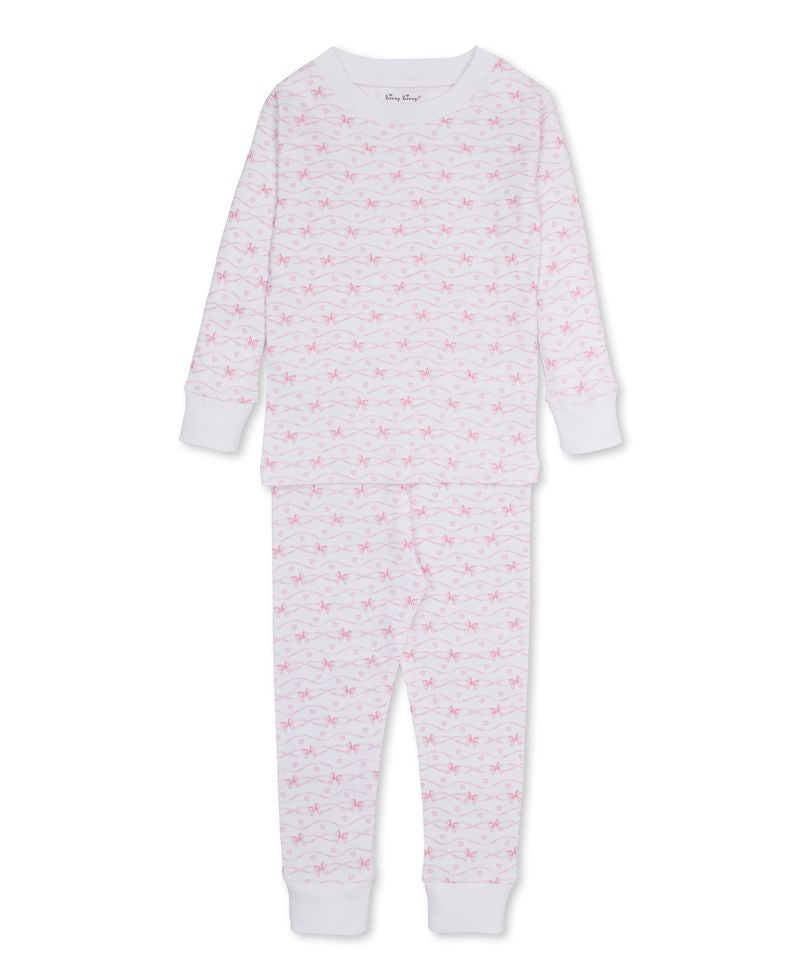 Kissy Kissy PJS Baby Bows Pajama Set Snug PRT Pink KC614527I-K650 5306