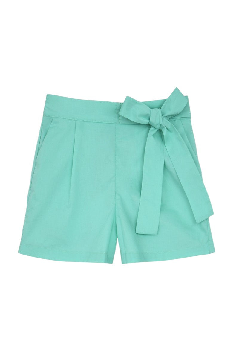 Molly Bracken Aqua Girls Woven Shorts MMLA606DP 5202