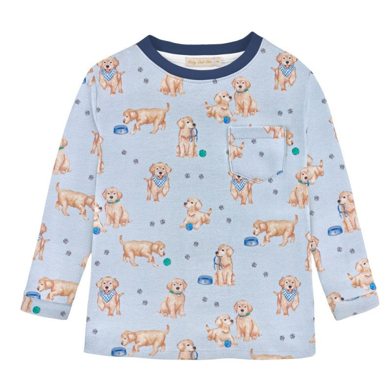 Baby Club Printed Tee W/Pocket 5208