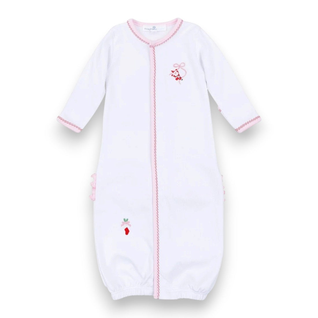 Magnolia Baby Jolly Ribbons Embroidered Ruffle Converter 7910-301 5310