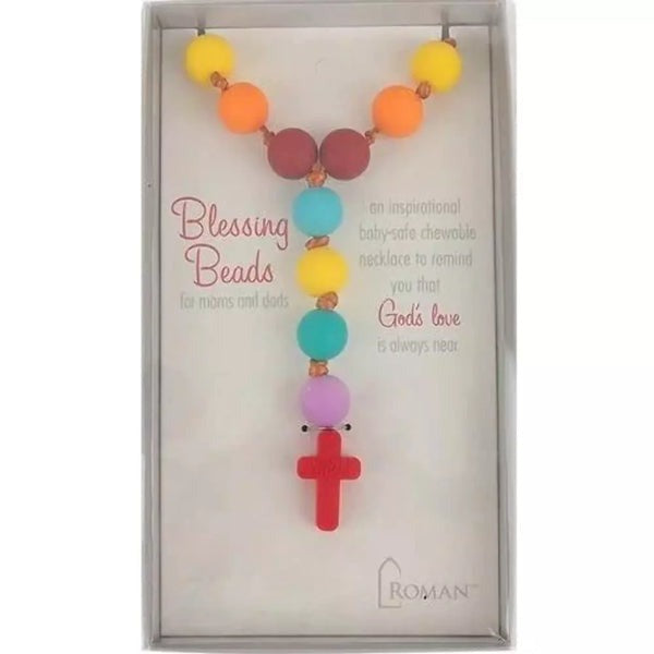 Roman Mommy & Me Beads Necklace/Rosary