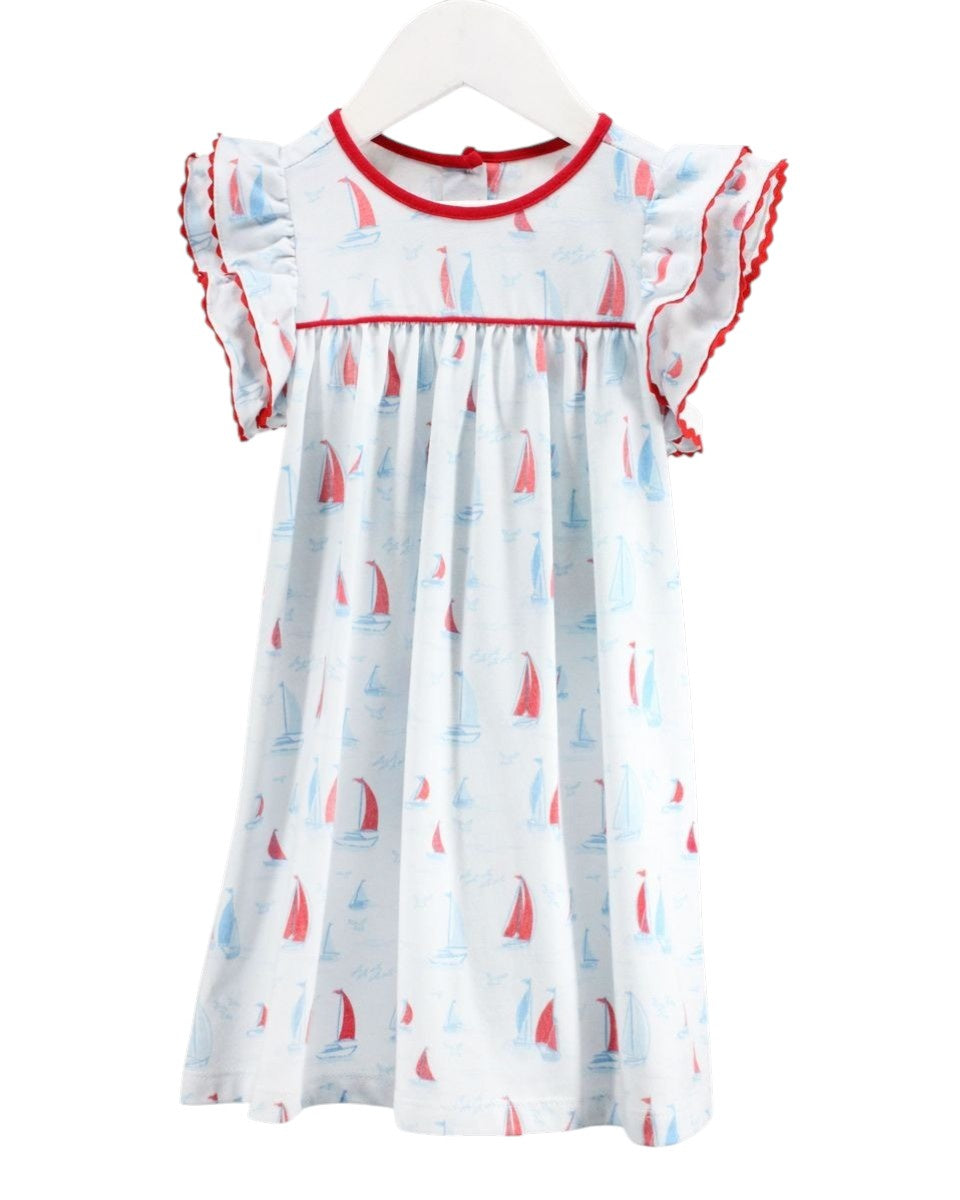 Alex & Nicole Sailboat Bay Aubrey Dress AN0600 5303