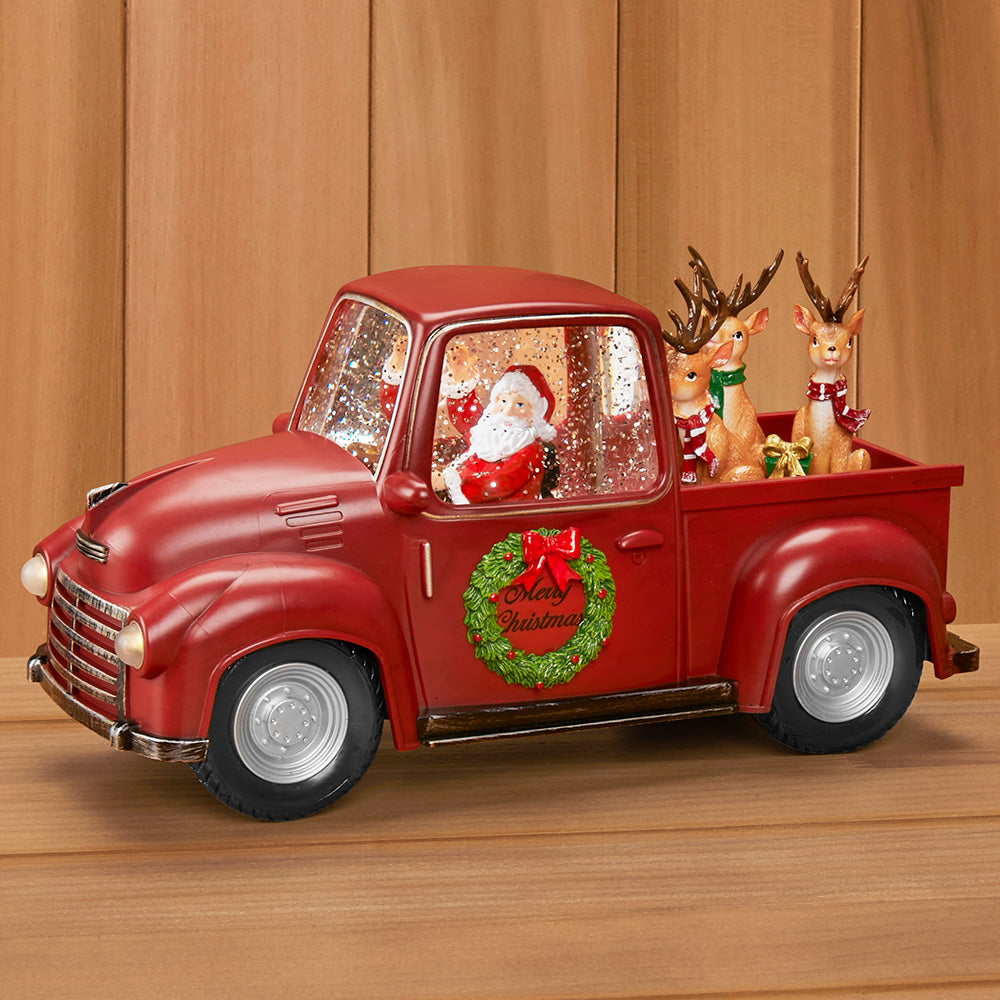 Roman LED Swirl Santa Truck