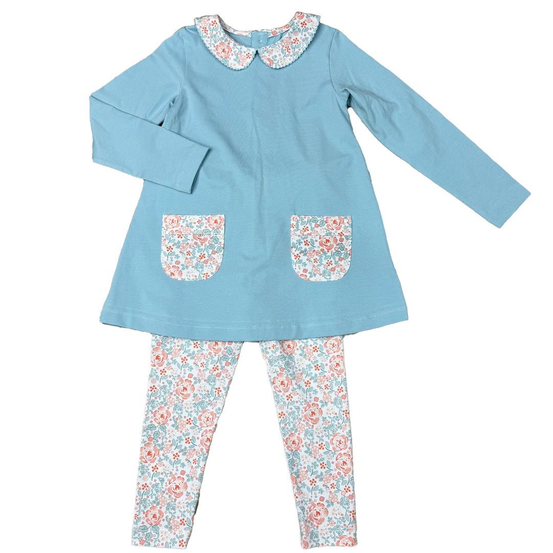 Ishtex Shallot Rose Tunic Set 5F067 5208