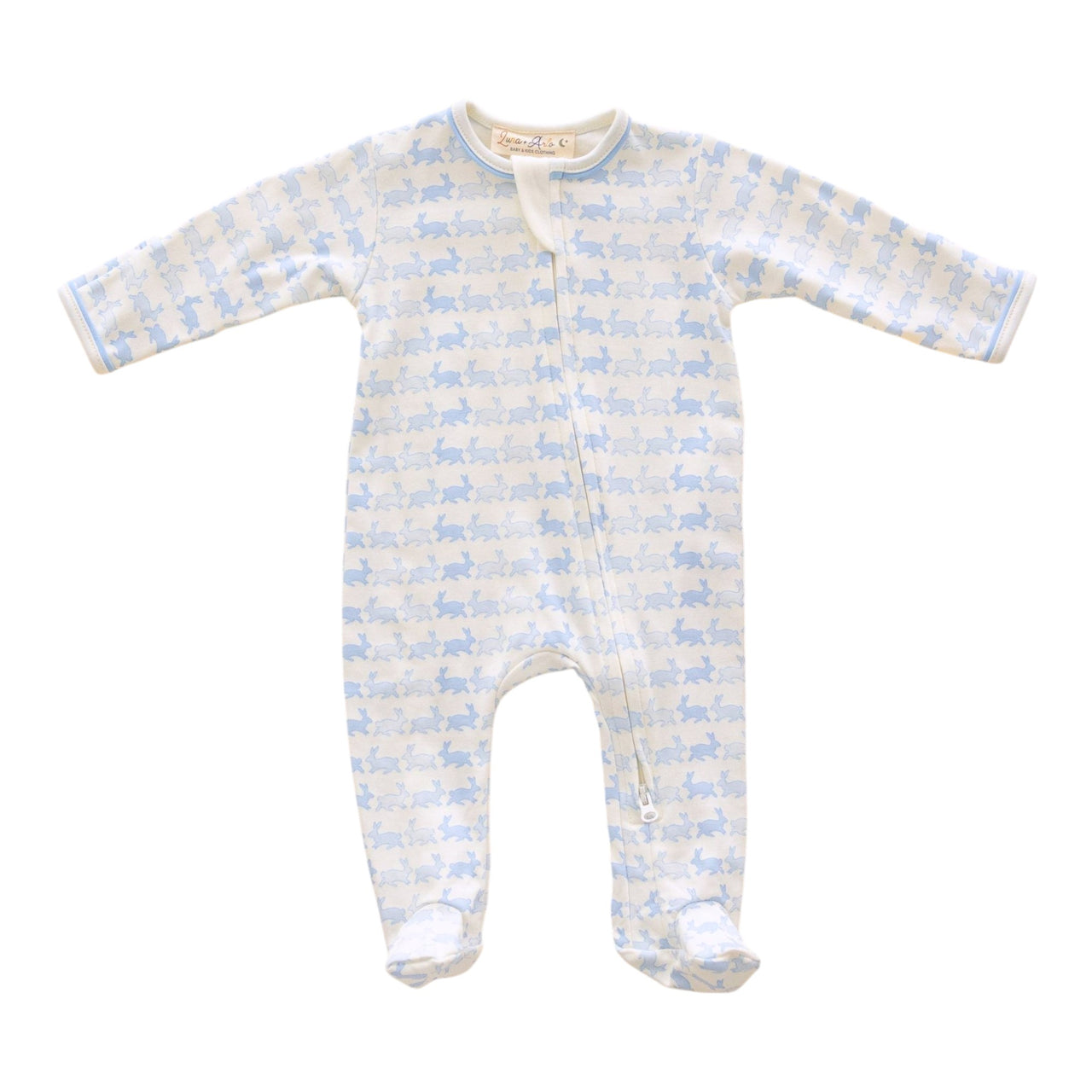 Magnolia Baby Bunny Hop Zip Footie 5301