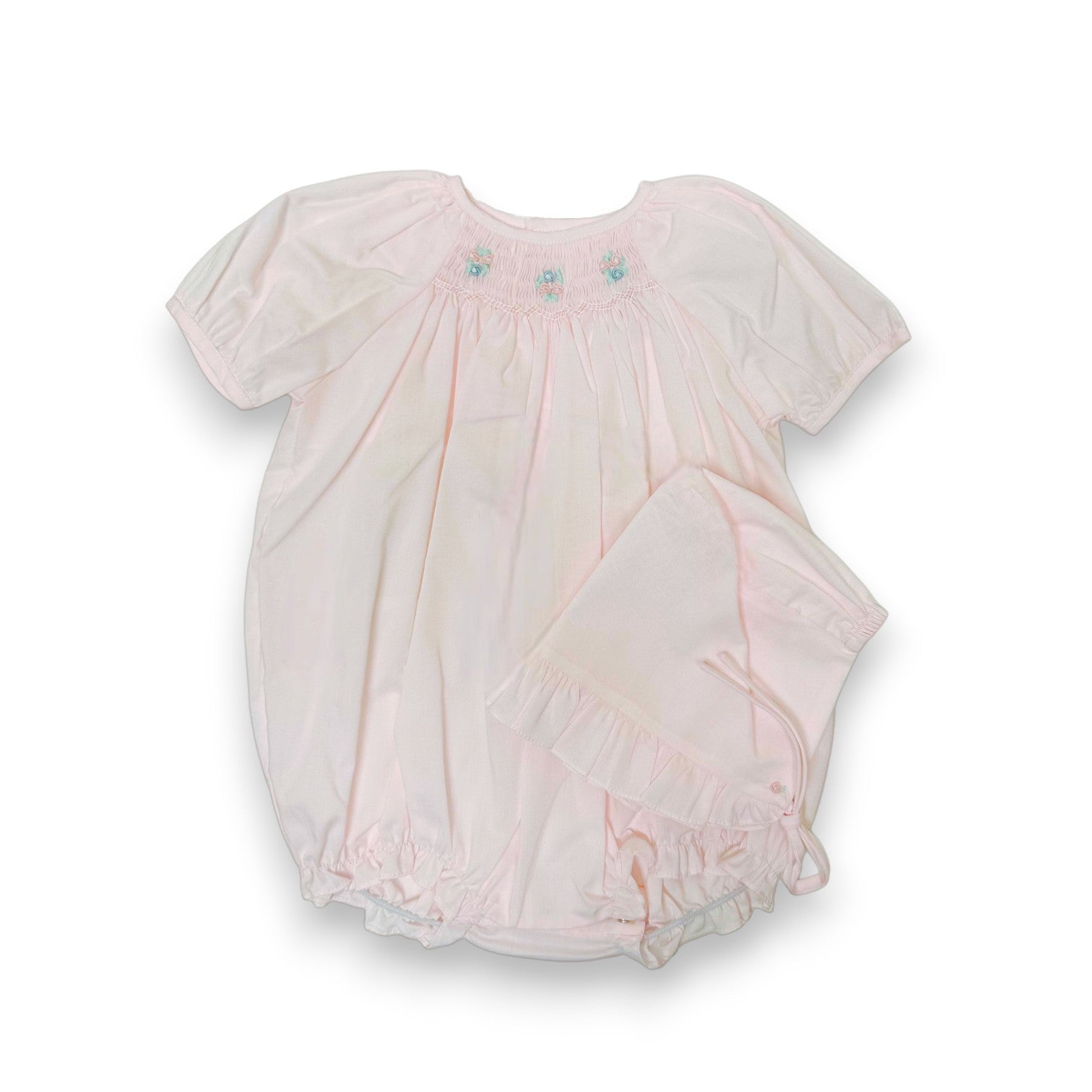 Petit Ami Bubble/Hat W/Smocking 5001/5231 5303
