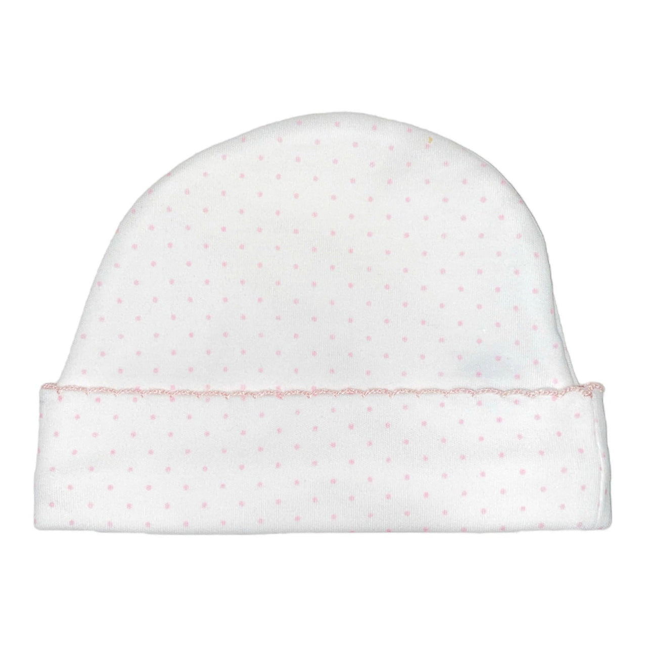 Squiggles Beanie Cap W/Picot Trim NB 142 5112