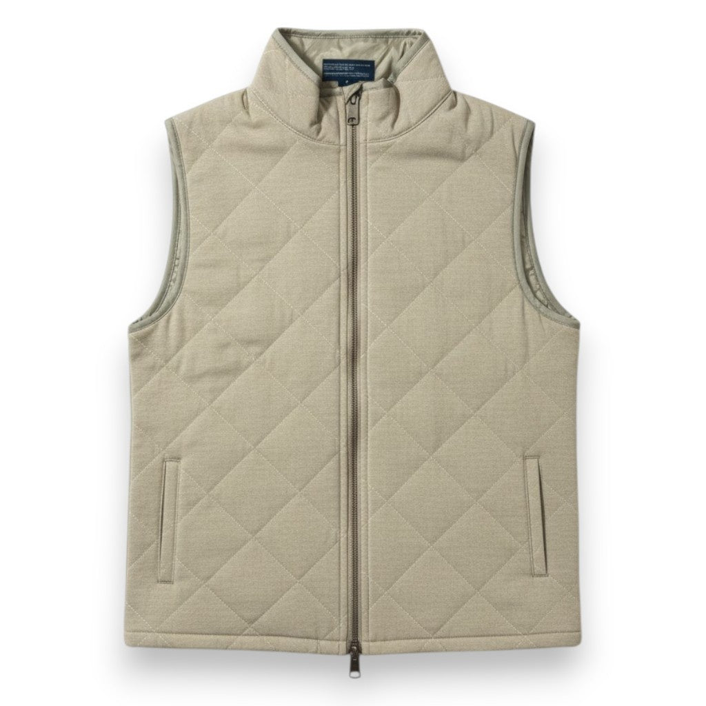 Southern Marsh Stonewall Olive Florence Quilted Vest YOFNV 5309