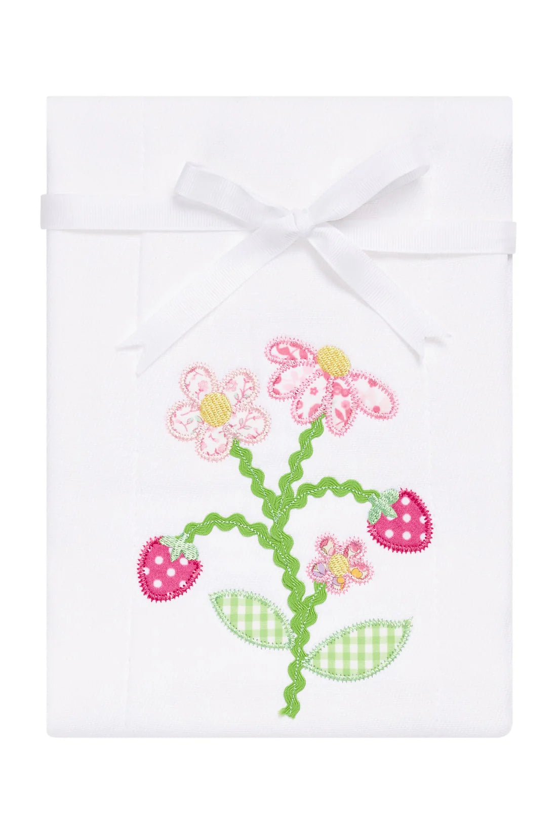 3 Marthas Applique burps NEW