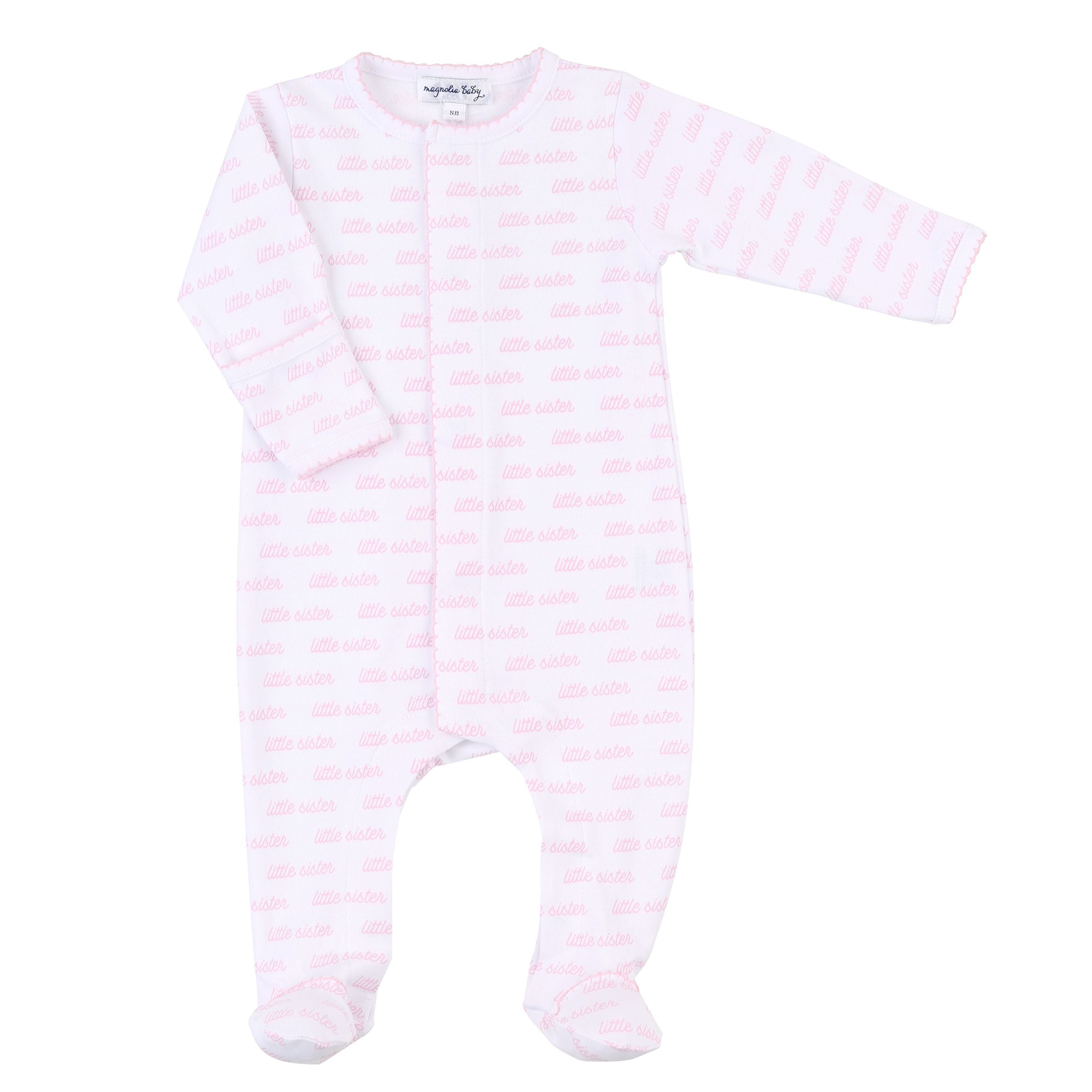 Magnolia Baby Little Brother & Little Sister Printed Footie 4474-402/4