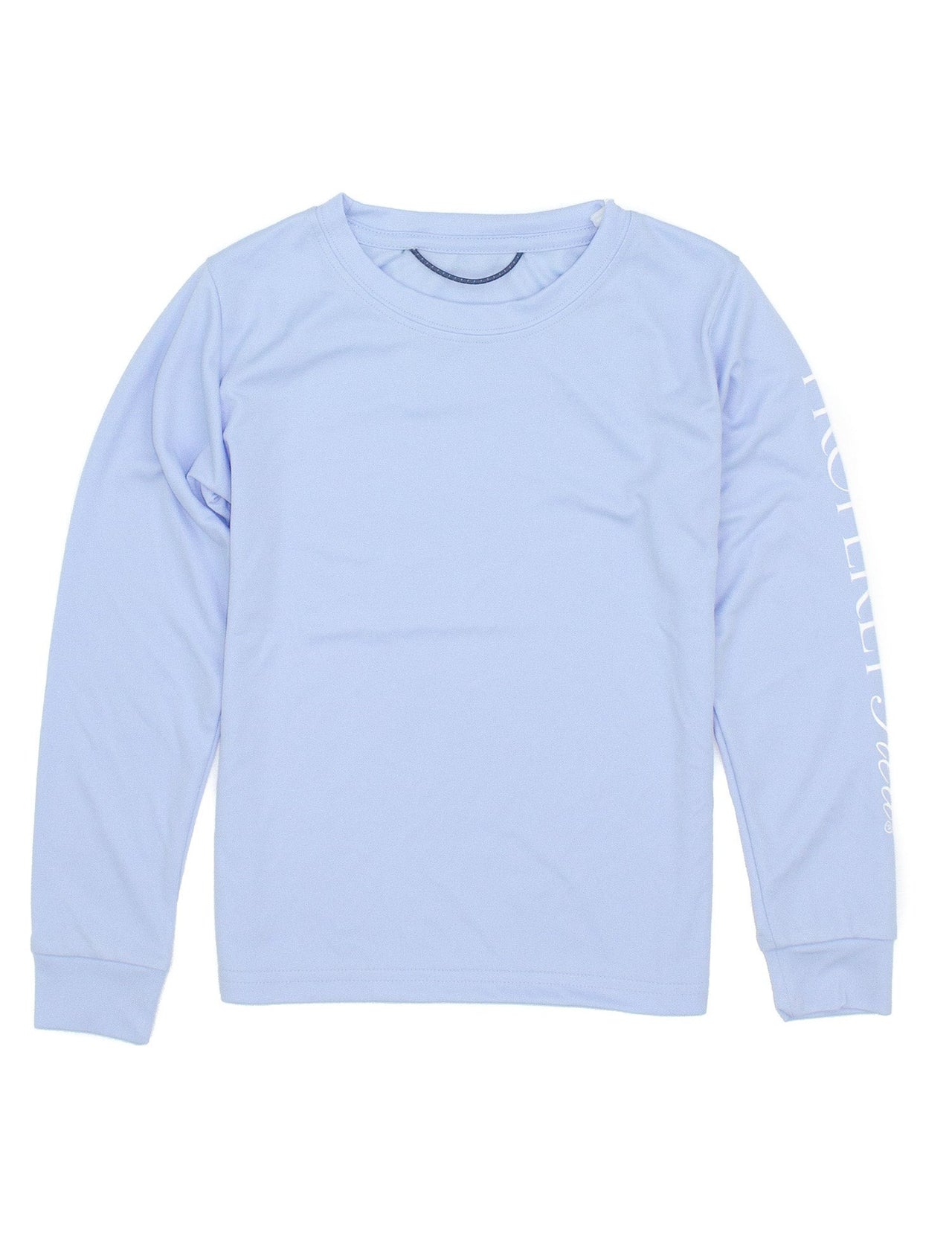 Properly Tied Tidal Rashguard Light Blue 5302